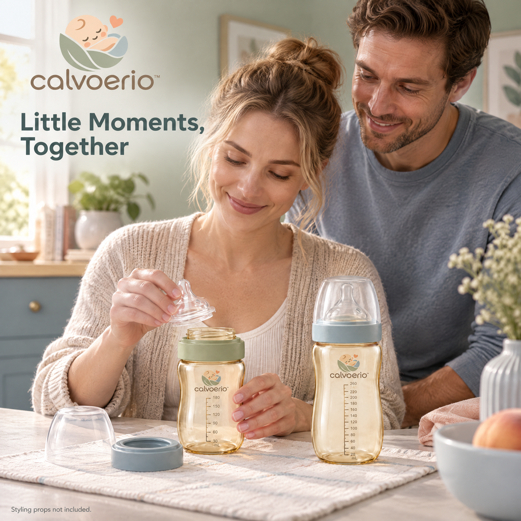 calvoerio™ Premium Wide-Neck Baby Bottle Set — product image 11