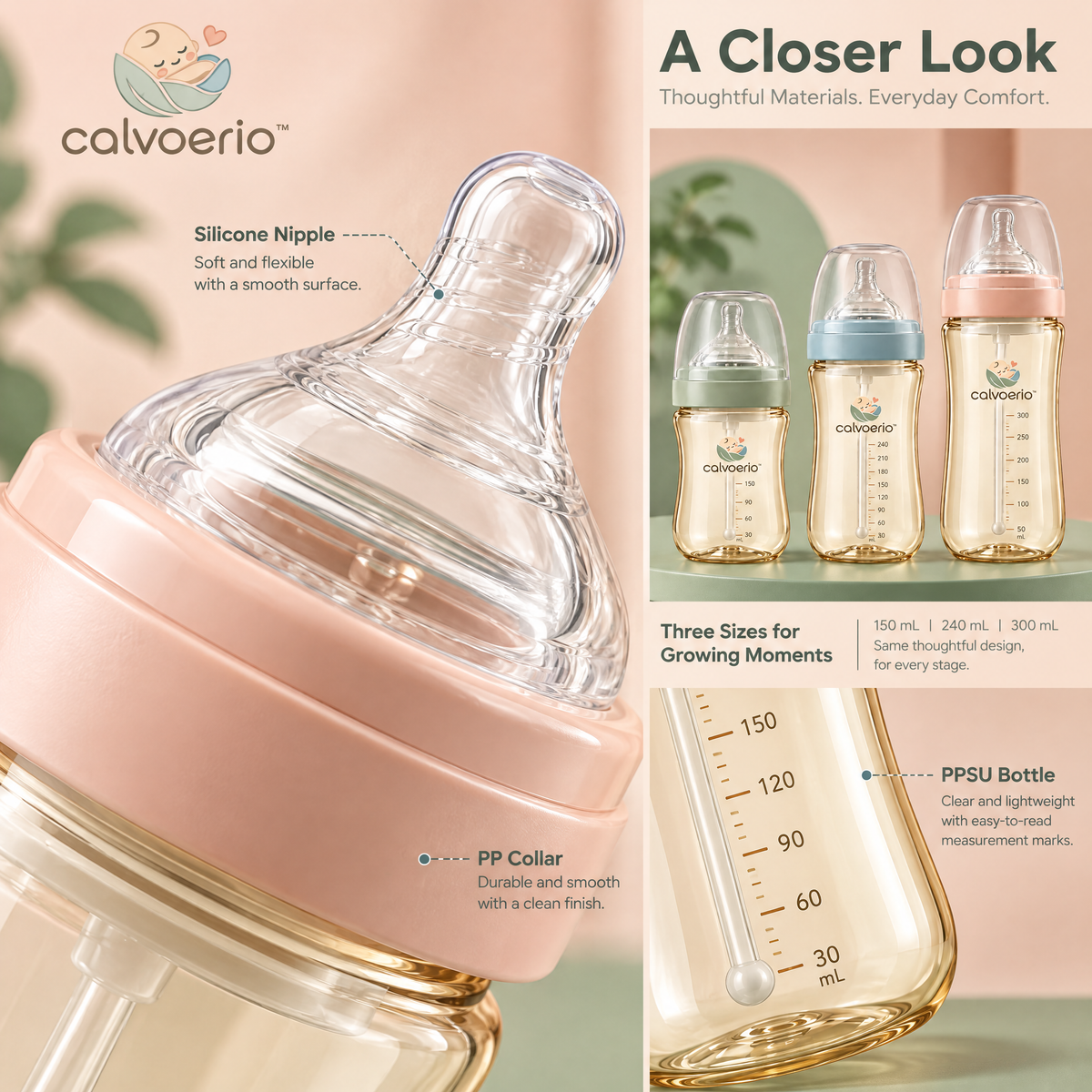 calvoerio™ Anti-Colic Baby Bottle Collection — product image 06