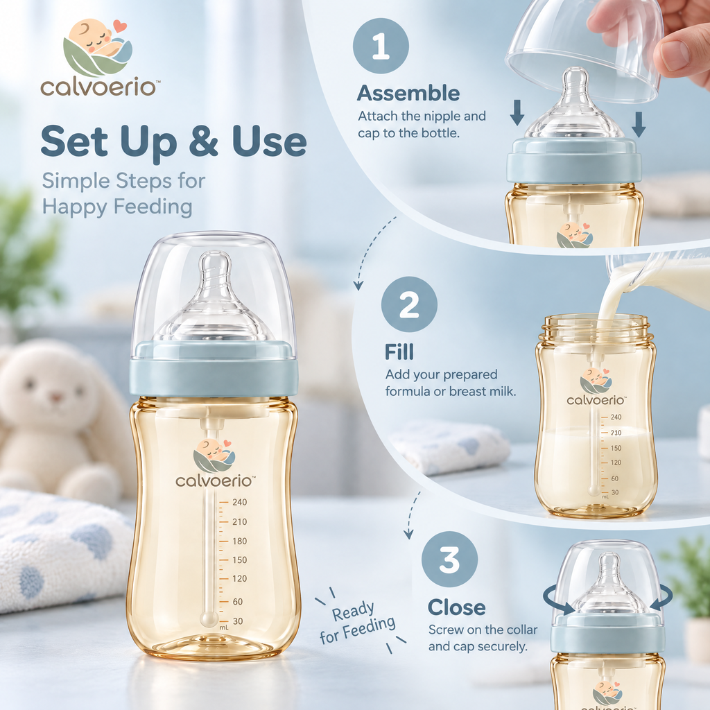 calvoerio™ Anti-Colic Baby Bottle Collection — product image 08