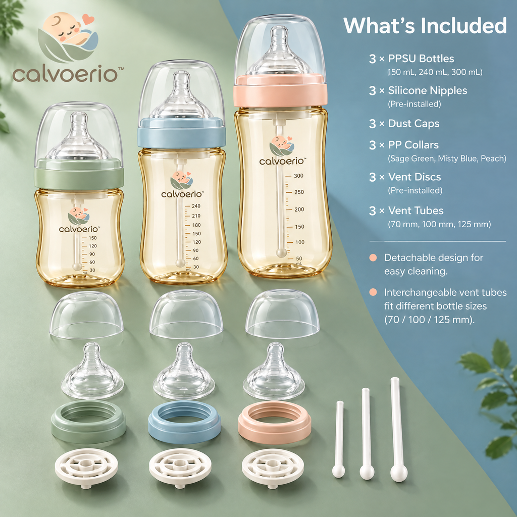 calvoerio™ Anti-Colic Baby Bottle Collection — product image 09