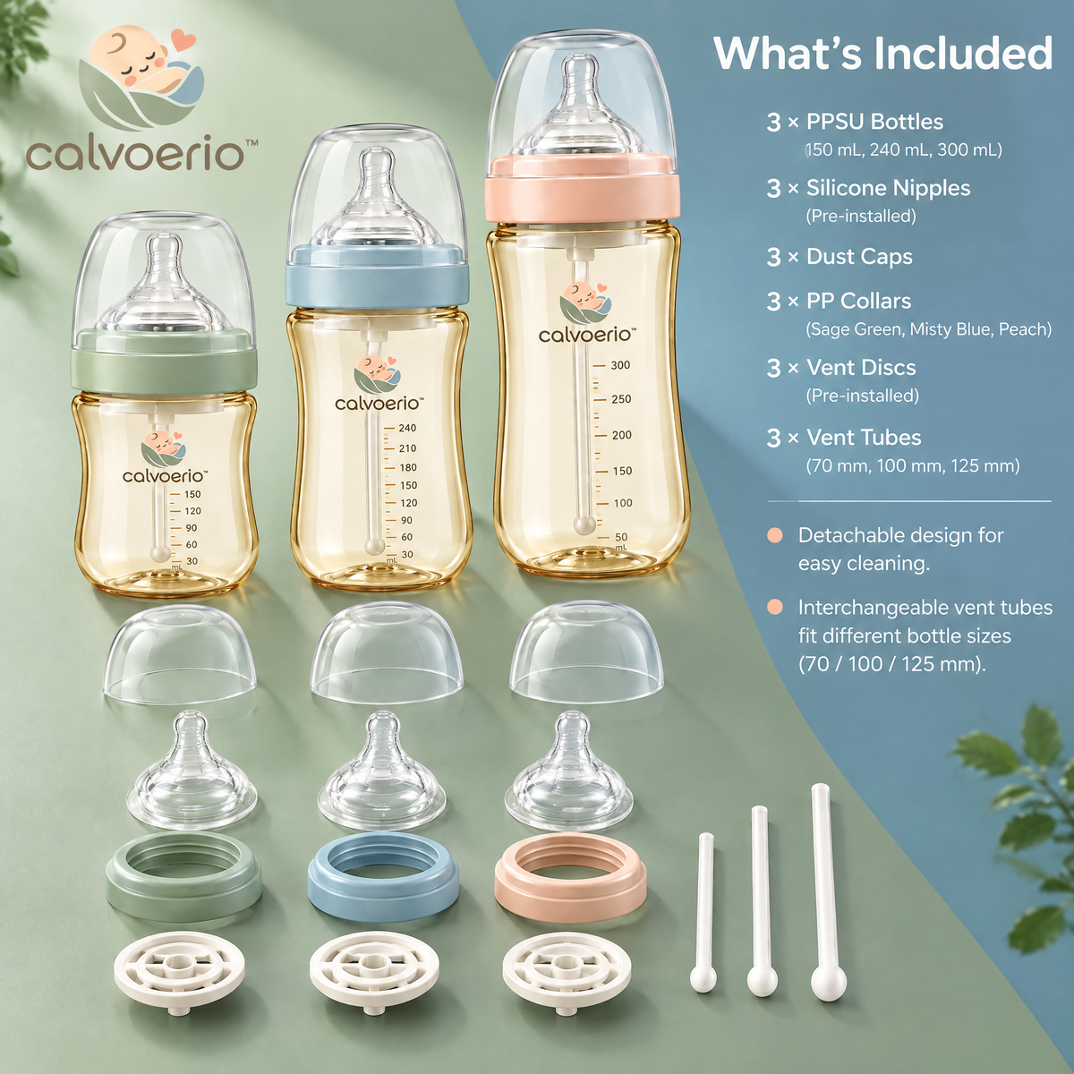 calvoerio™ Anti-Colic Baby Bottle Collection — product image 09