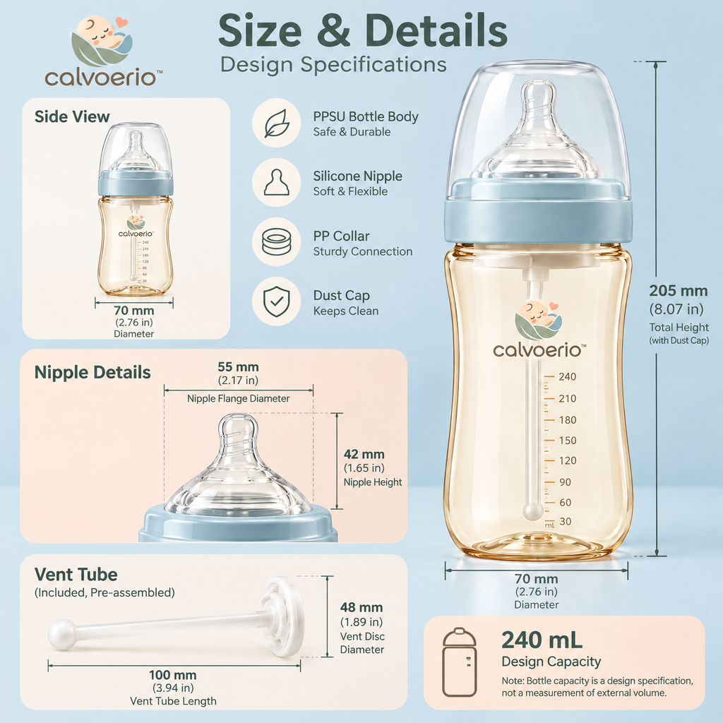calvoerio™ Anti-Colic Baby Bottle Collection — product image 10