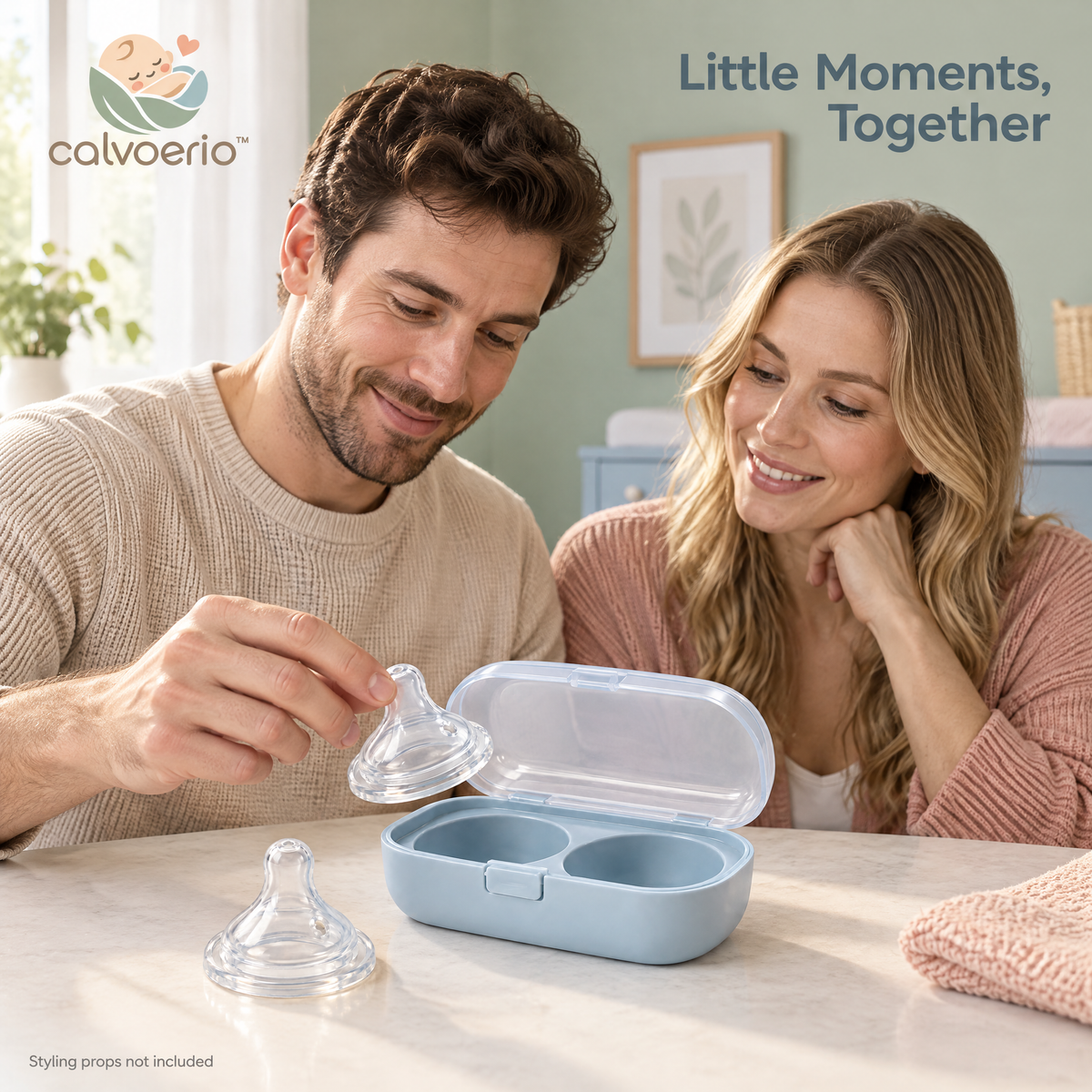 calvoerio™ Natural-Flow Replacement Bottle Nipples — product image 11