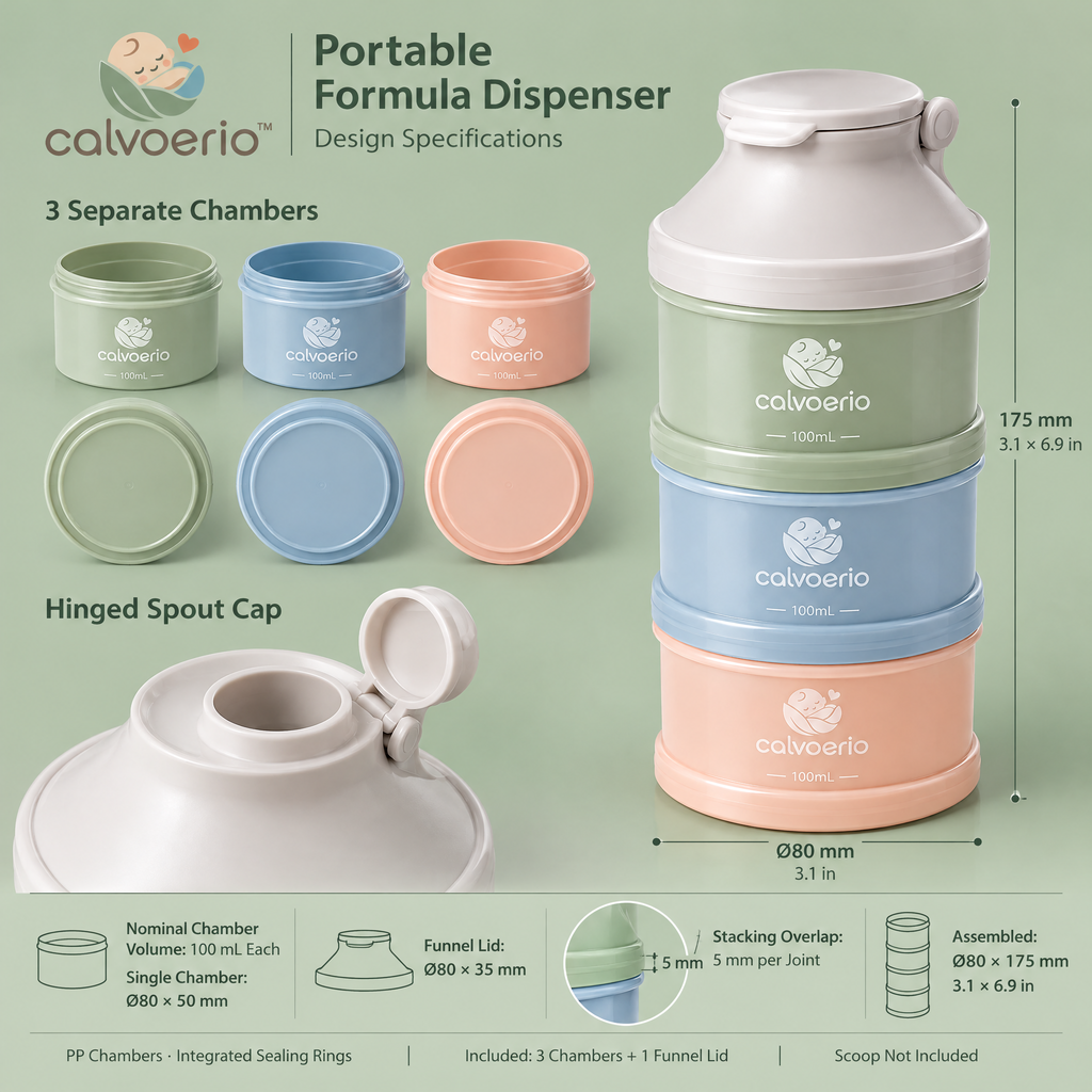 calvoerio™ Portable Baby Formula Dispenser — product image 02