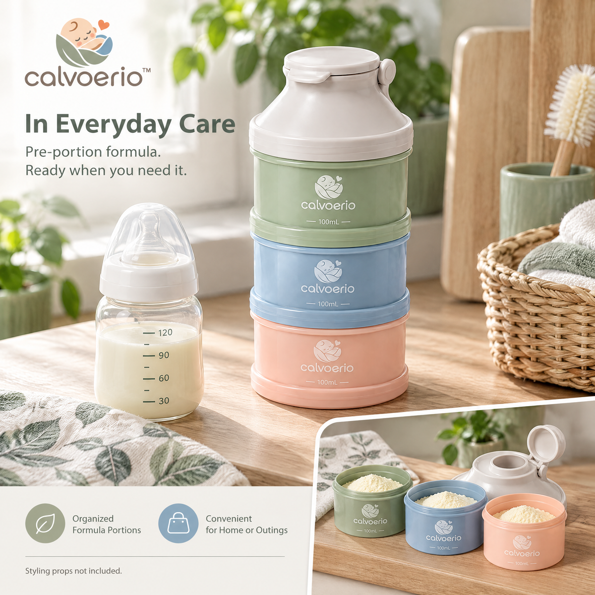calvoerio™ Portable Baby Formula Dispenser — product image 07