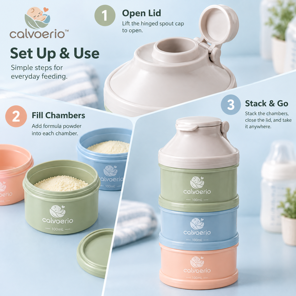 calvoerio™ Portable Baby Formula Dispenser — product image 08