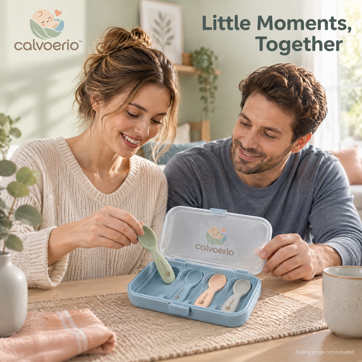 calvoerio™ Soft-Tip Baby Feeding Spoon Set — product image 11