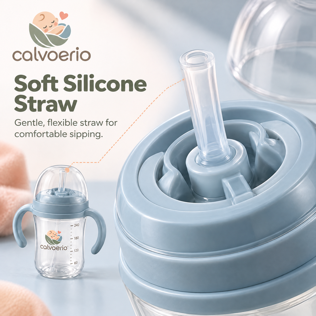 calvoerio™ Spill-Resistant Baby Training Cup Set — product image 04