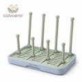 calvoerio™ Foldable Baby Bottle Drying Rack on a white background