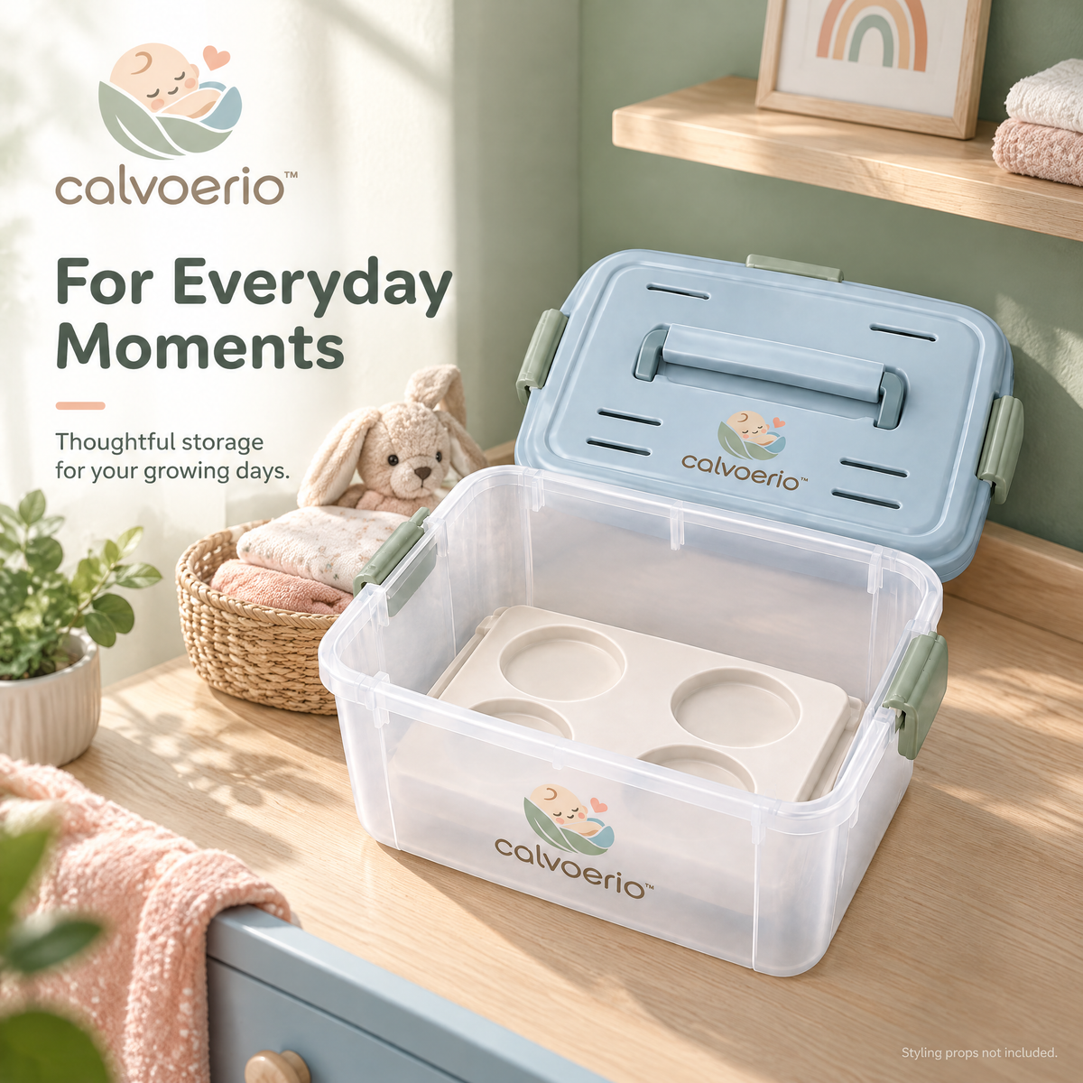 calvoerio™ Compact Baby Bottle Storage Container — product image 03