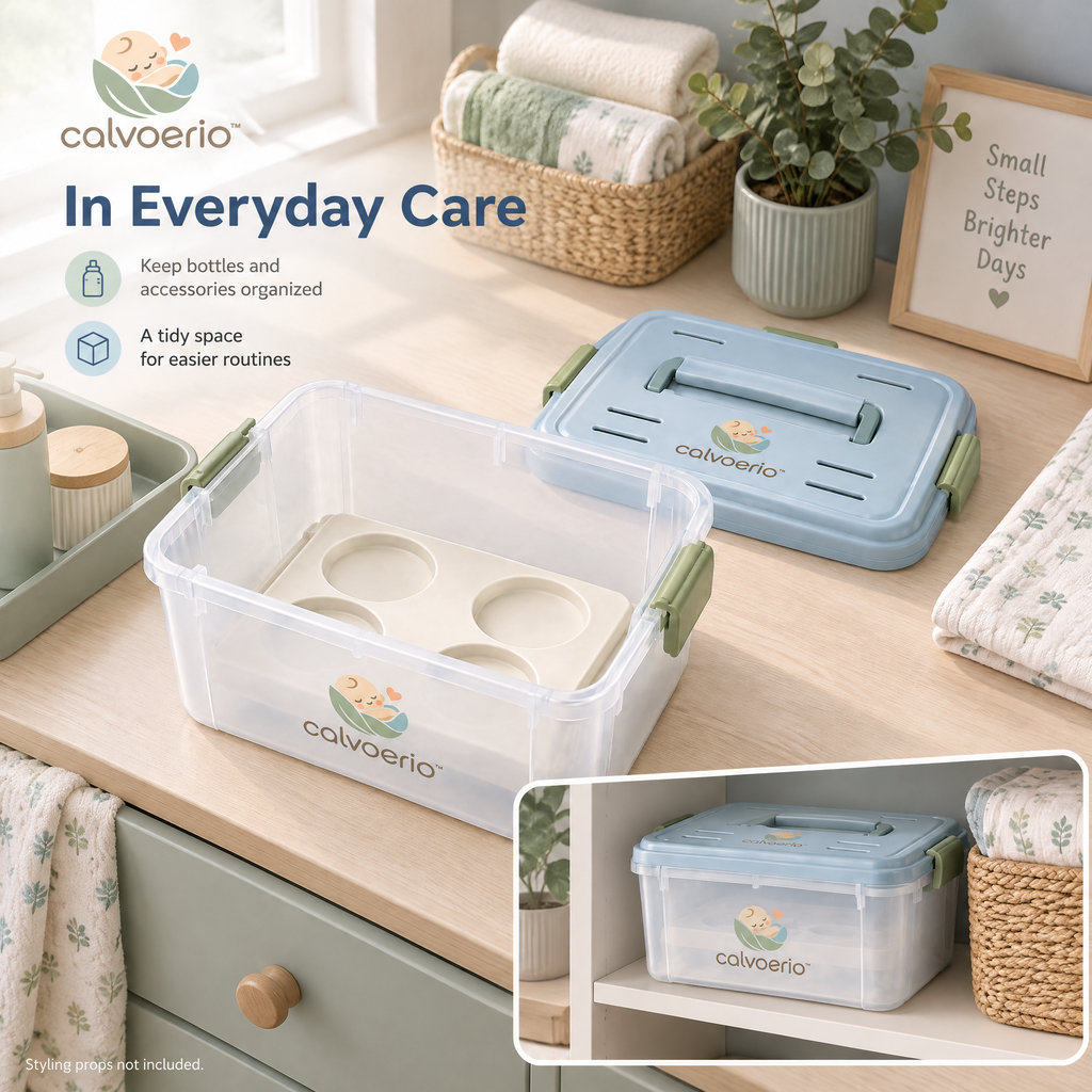 calvoerio™ Compact Baby Bottle Storage Container — product image 07