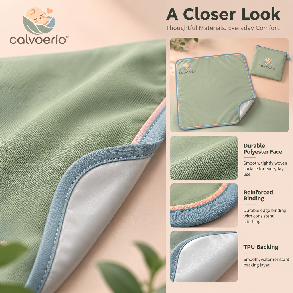 calvoerio™ Reusable Waterproof Baby Feeding Mat — product image 06