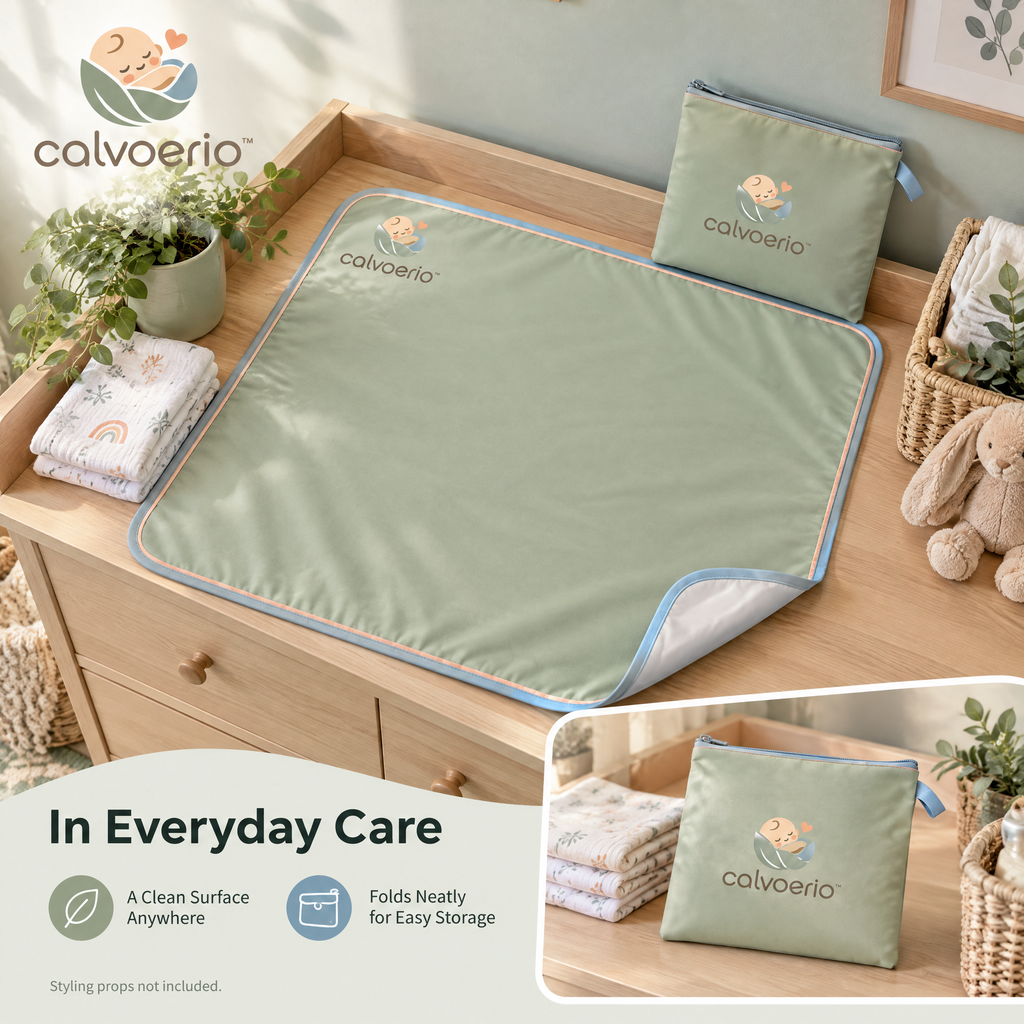 calvoerio™ Reusable Waterproof Baby Feeding Mat — product image 07