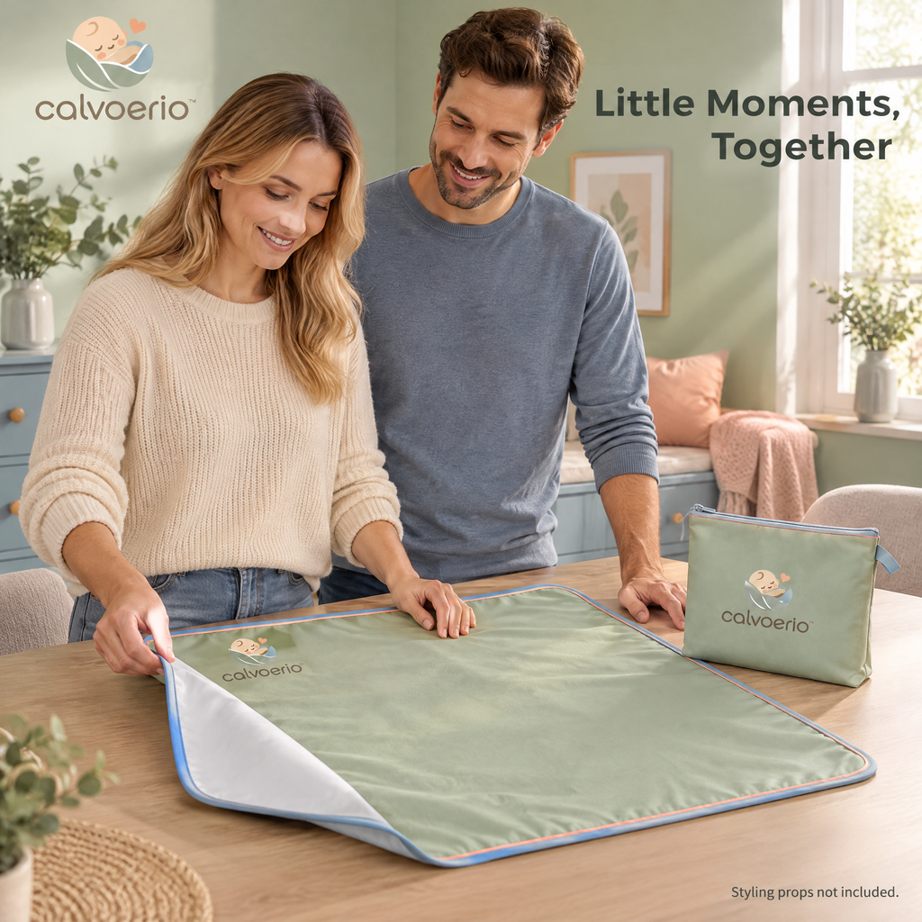calvoerio™ Reusable Waterproof Baby Feeding Mat — product image 11